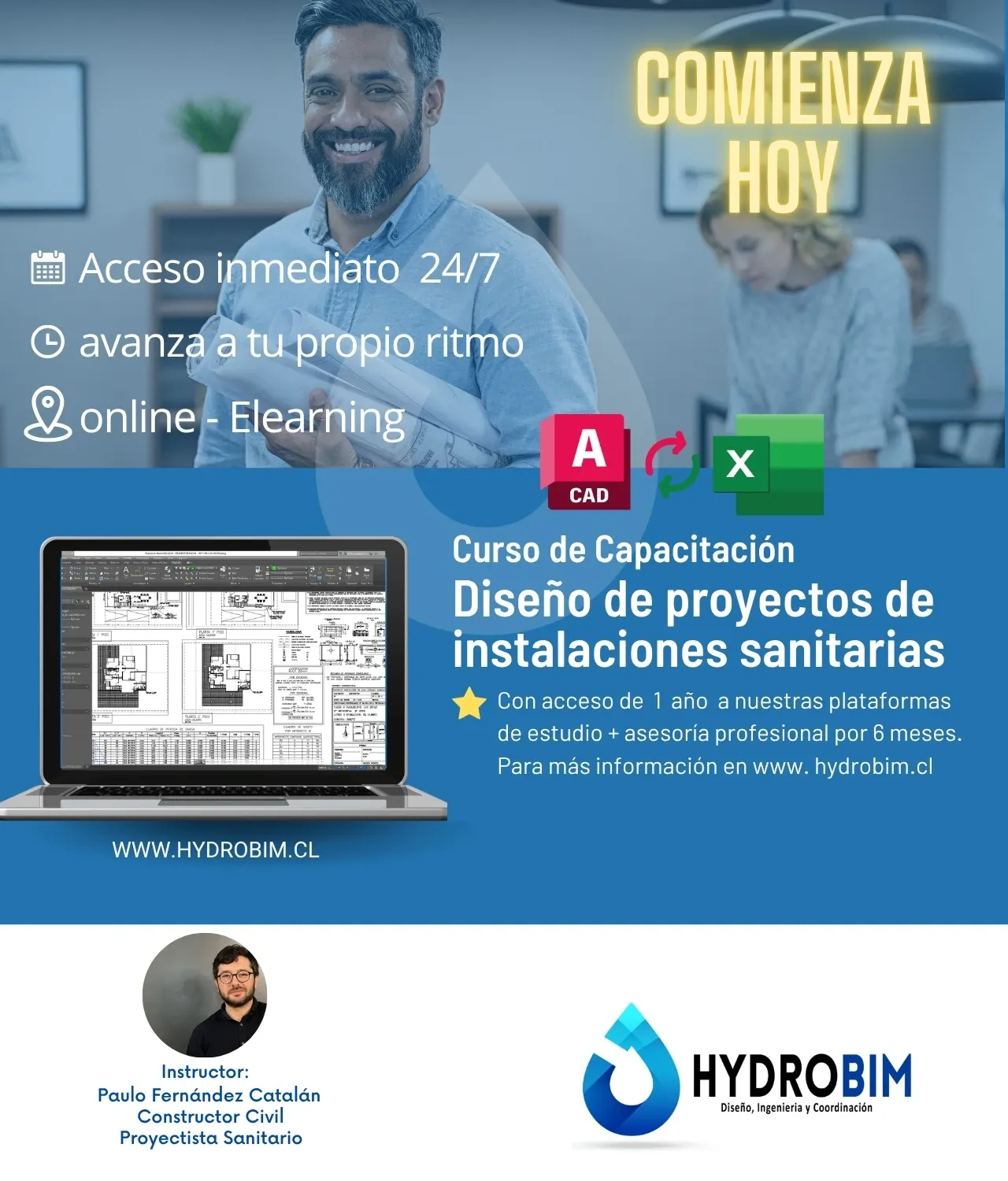 [C.PS_RIDAA] Curso Proyectista Sanitario E-learning