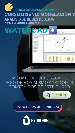 Curso Diseño, Modelación y Análisis de Redes de Distribución de Agua con la herramienta WATERCAD